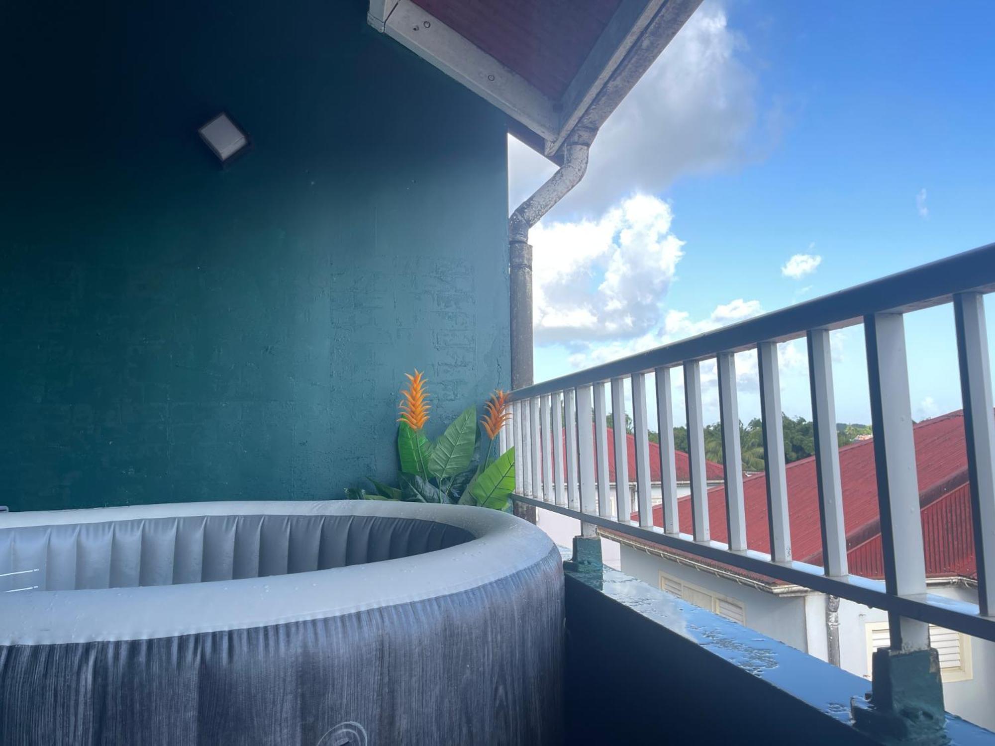 Appart Spa 20 Min Port Croisiere Et Aeroport Sainte-Rose Ngoại thất bức ảnh